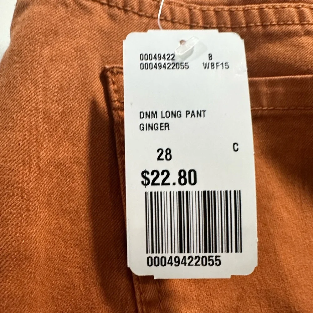 Life in Progress Women’s Rust Straight Legs - Size 28 - Picture 5 of 5